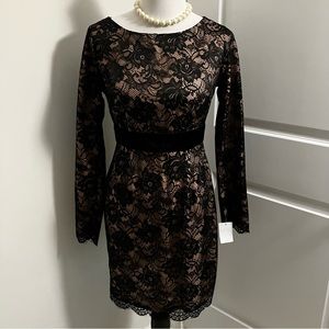 NWT TRINA TURK | Dentille lace dress | size 4